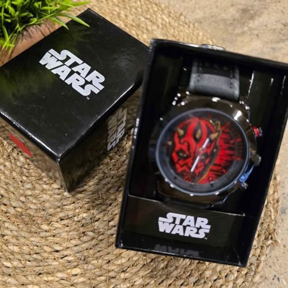 Men's Star Wars Darth Maul Watch 50mm Black